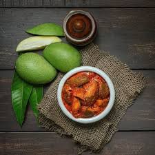 Green Whole Baby Mango Pickles
